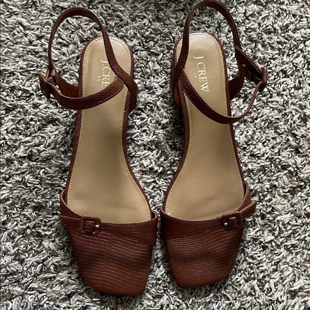 J. Crew brown Sandals
